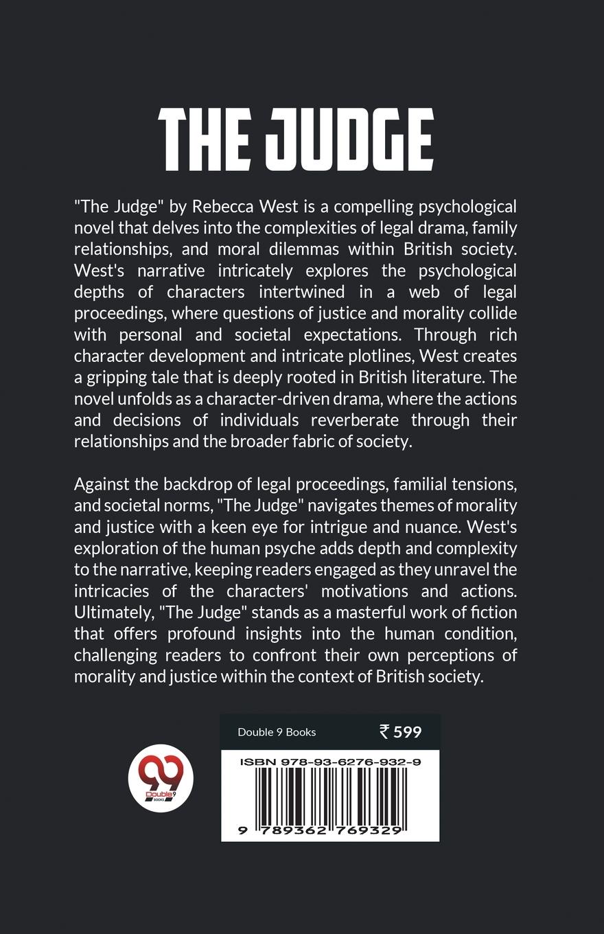 Rückseitencover The Judge