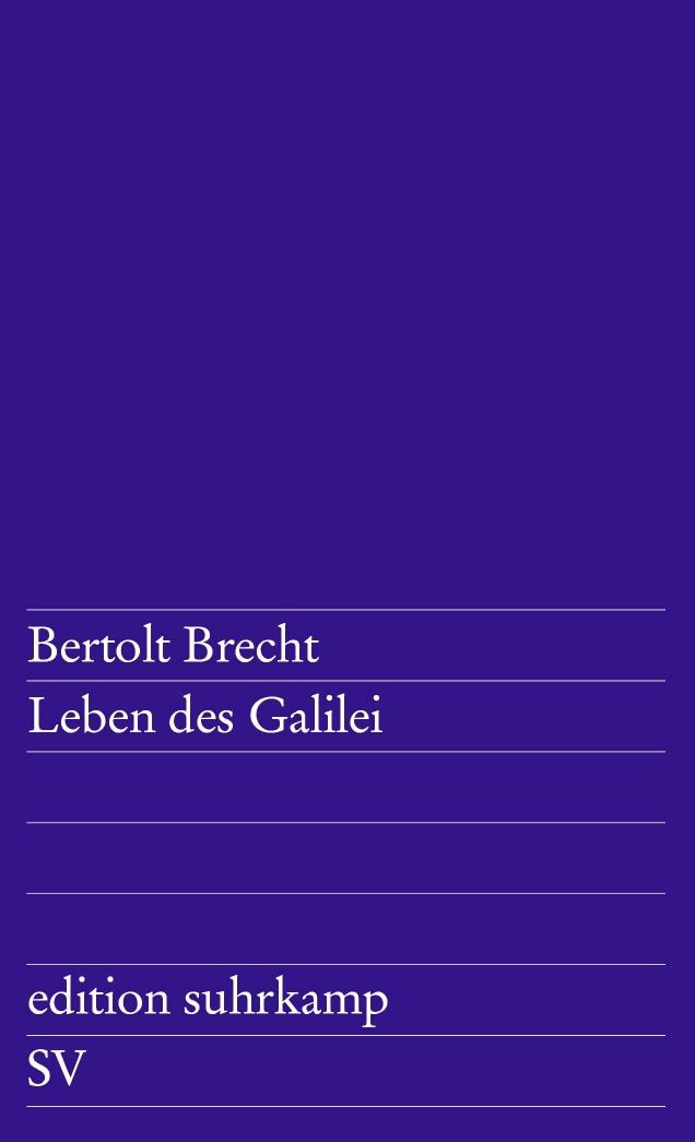 Vorderes Coverbild Leben des Galilei