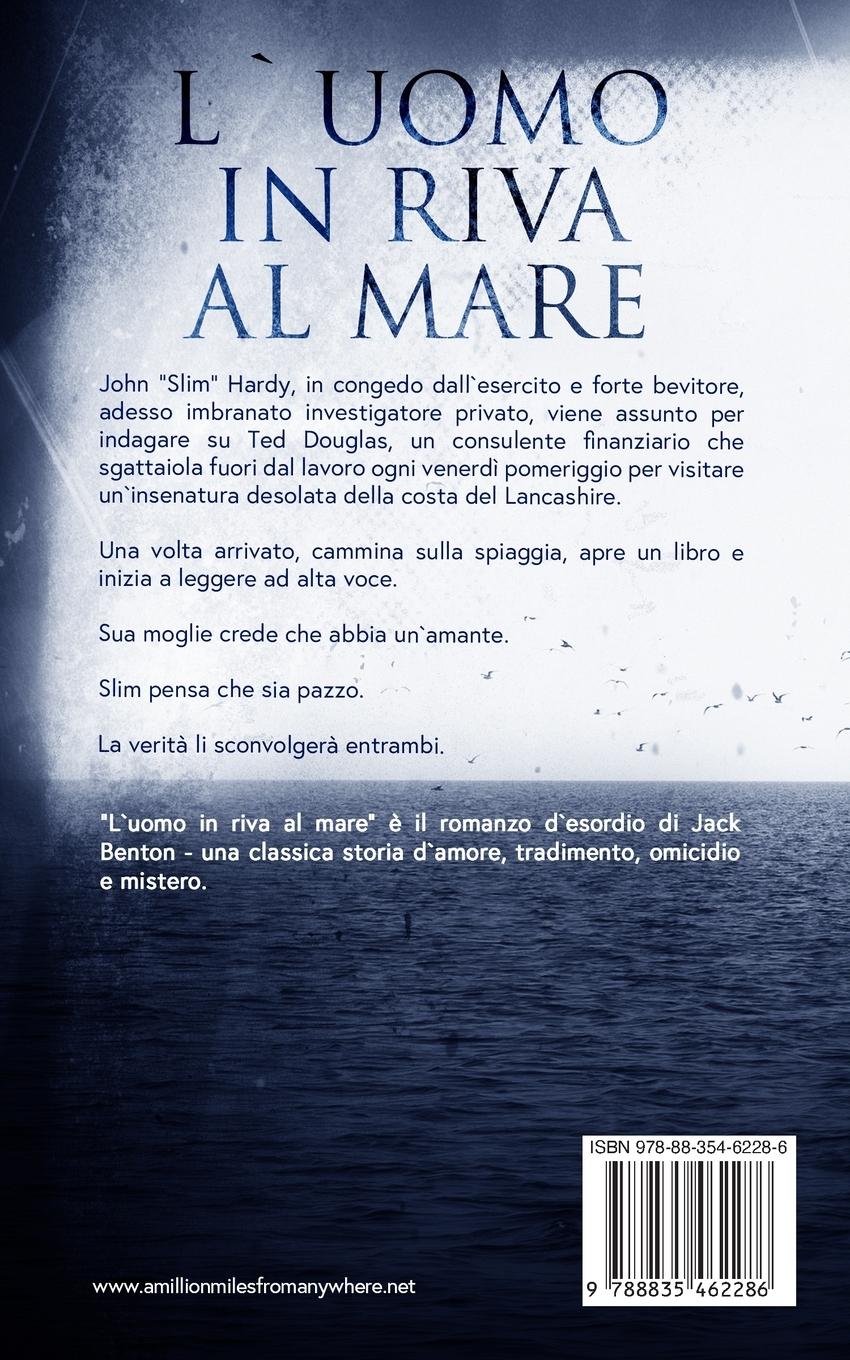 Rückseitencover L'Uomo In Riva Al Mare - I Misteri Di Slim Hardy
