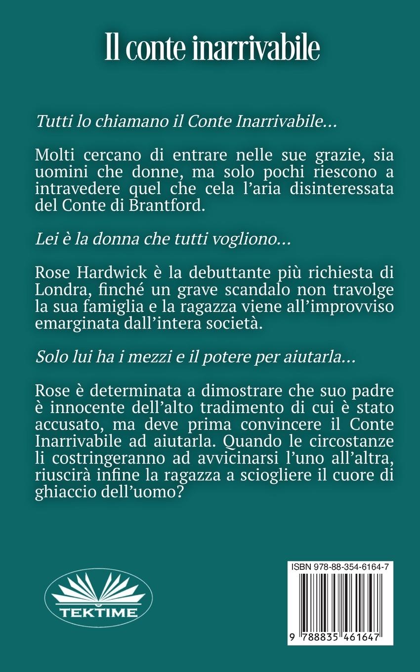 Rückseitencover Il Conte Inarrivabile