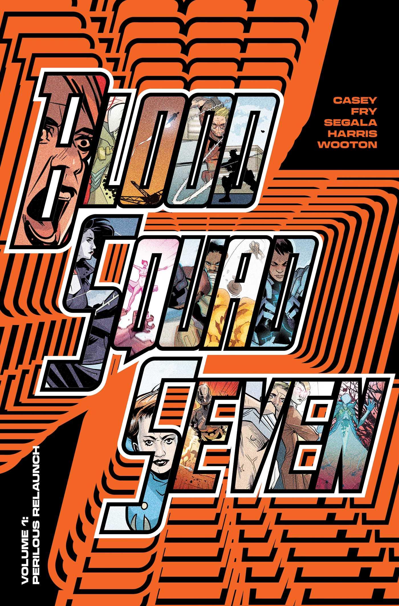 Vorderes Coverbild Blood Squad Seven Vol. 1