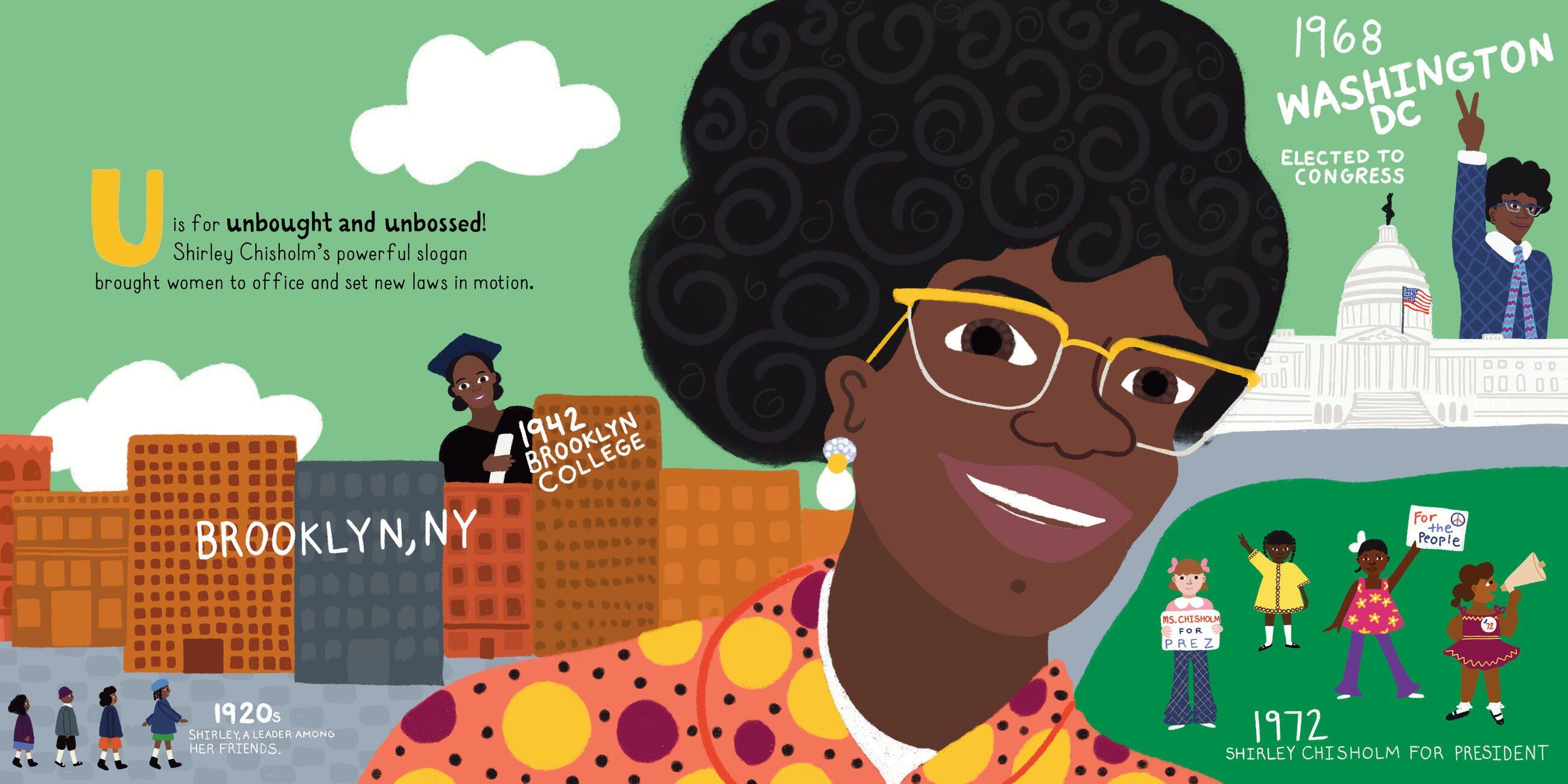 Beispielinhalt (Bild) The ABCs of Women's History