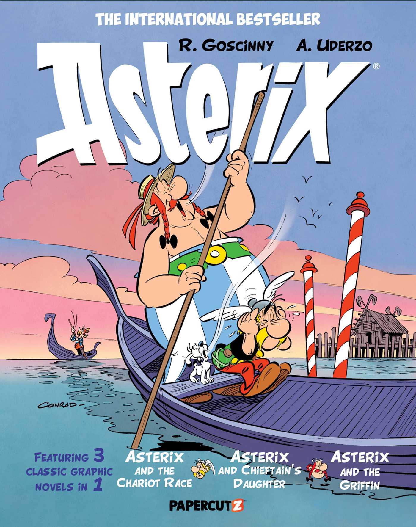Vorderes Coverbild Asterix Omnibus Vol. 13