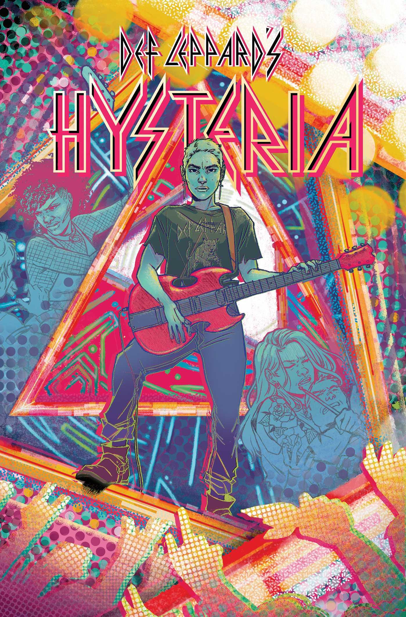 Vorderes Coverbild Def Leppard's Hysteria