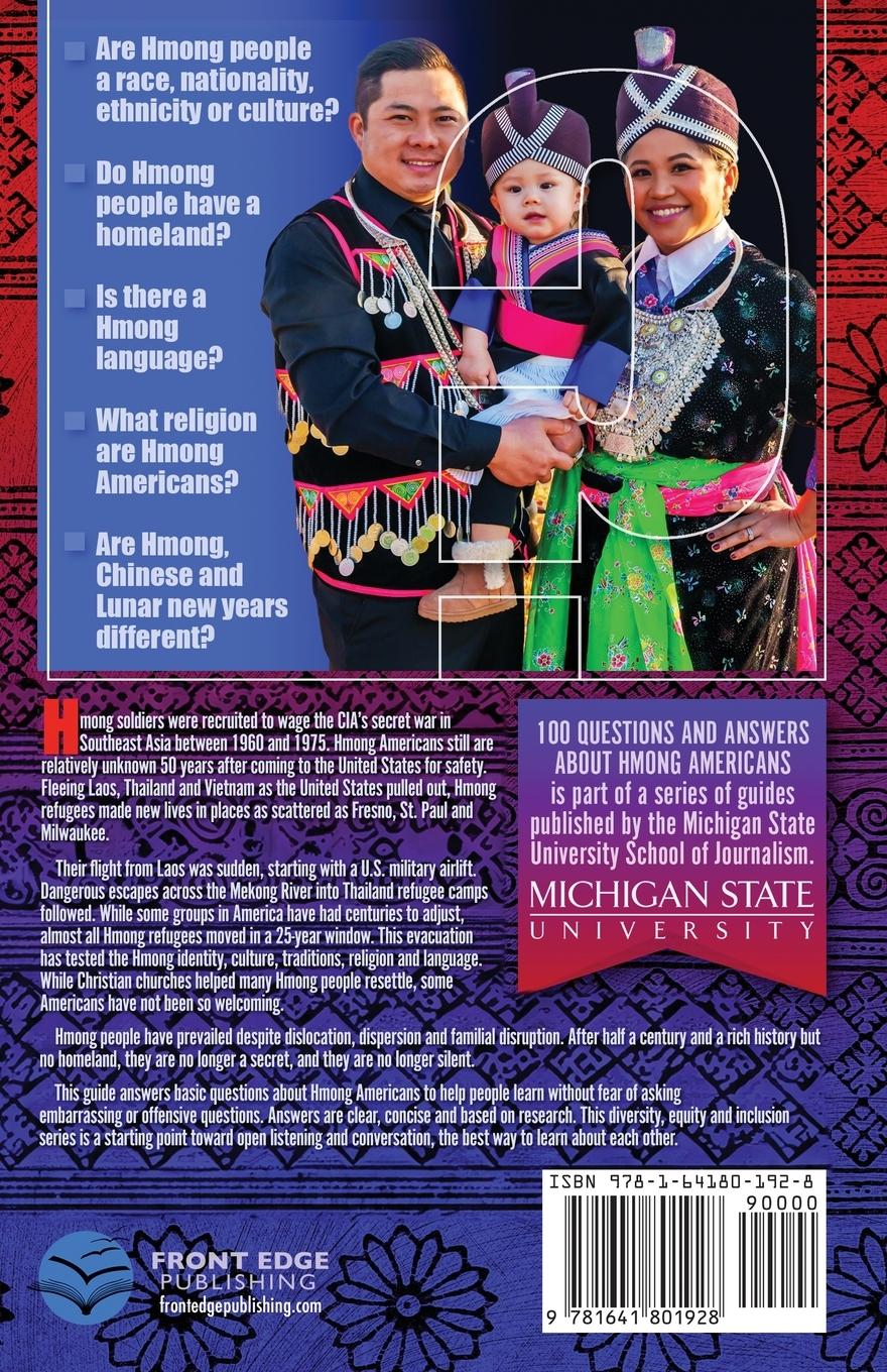 Rückseitencover 100 Questions and Answers About Hmong Americans