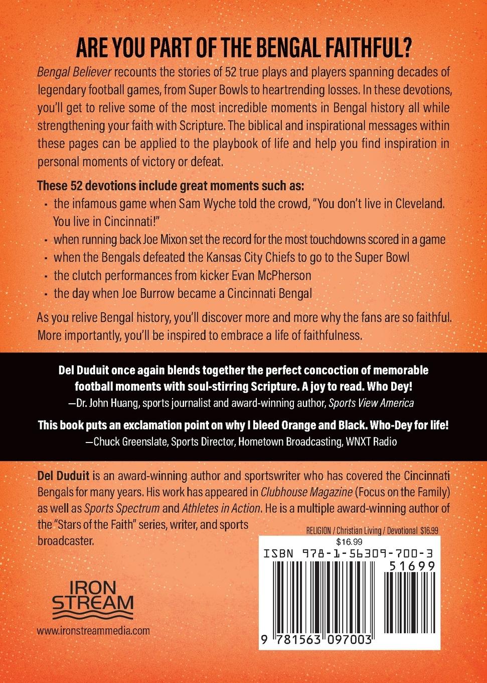 Rückseitencover Bengal Believer