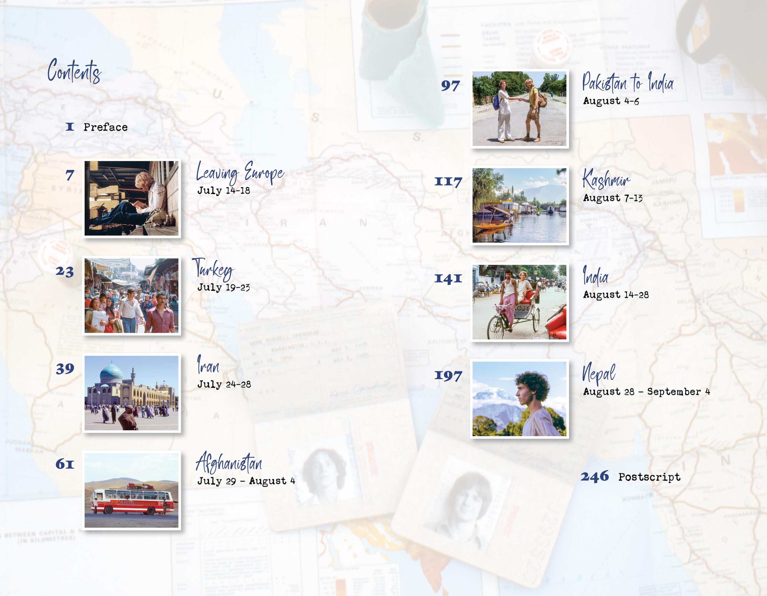 Beispielinhalt (Bild) On the Hippie Trail