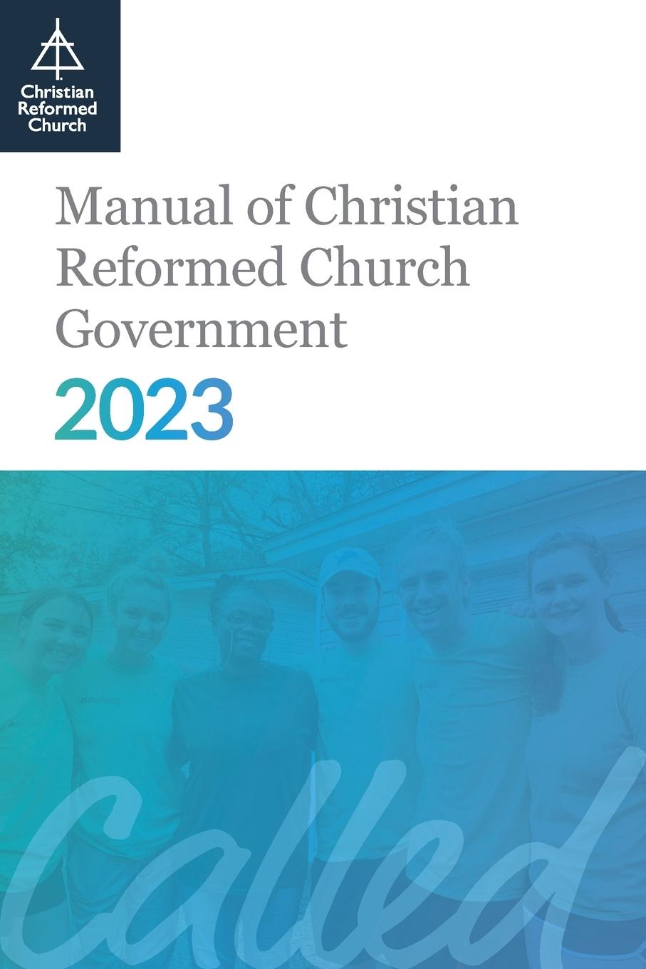 Vorderes Coverbild Manual of Christian Reformed Church Government 2023
