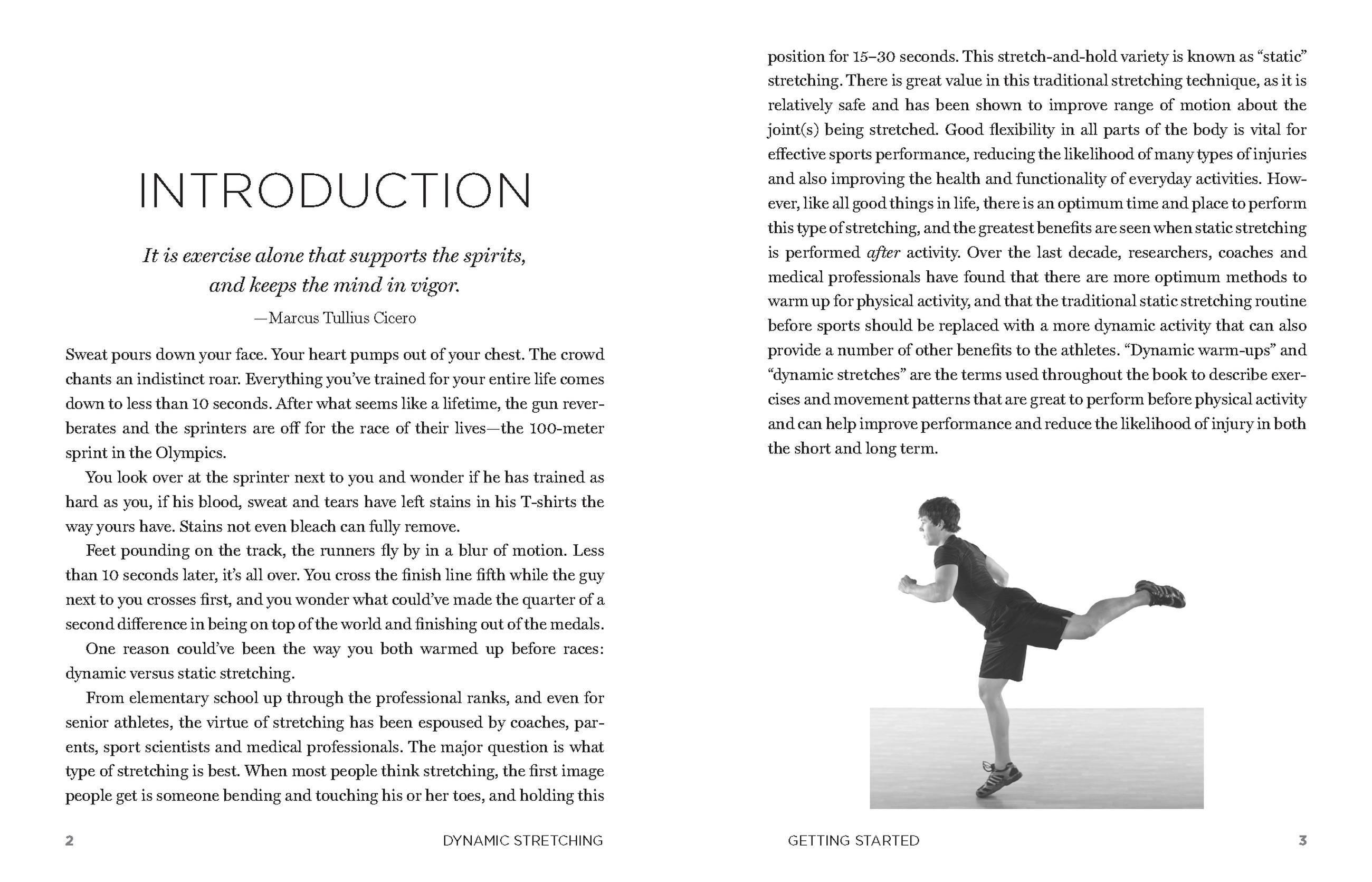 Beispielinhalt (Bild) Dynamic Stretching