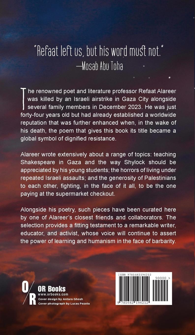 Rückseitencover If I Must Die