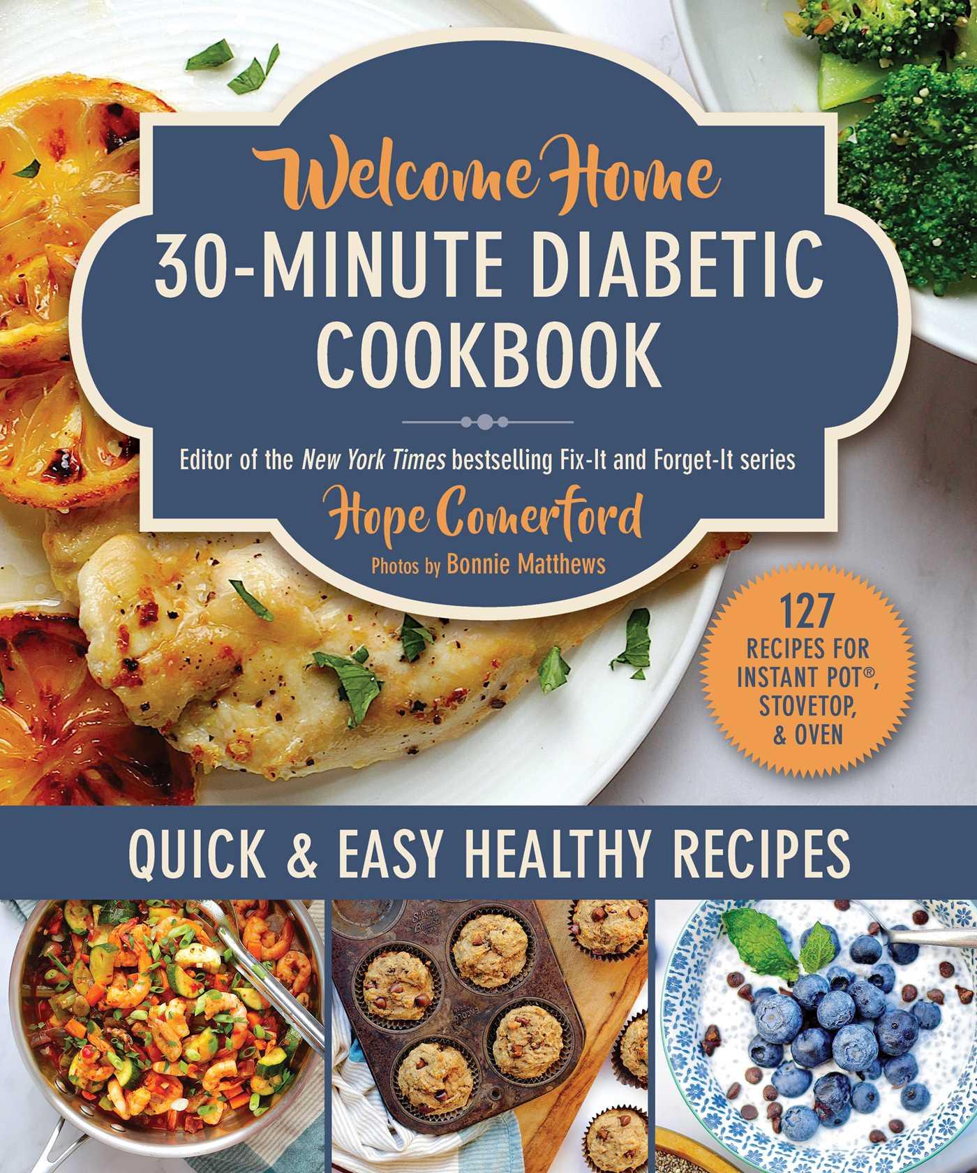 Vorderes Coverbild Welcome Home 30-Minute Diabetic Cookbook