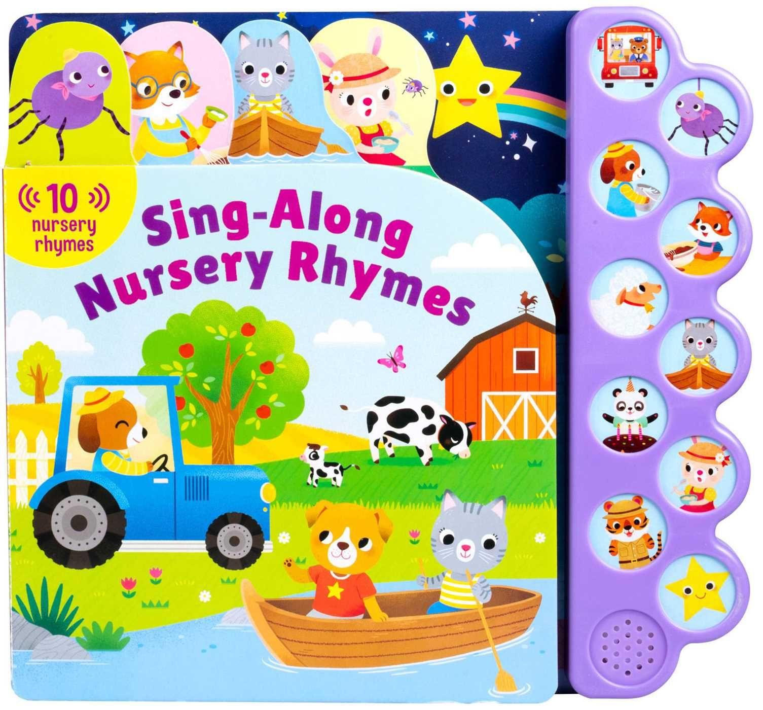 Vorderes Coverbild 10-Button Sounds: Sing-Along Nursery Rhymes