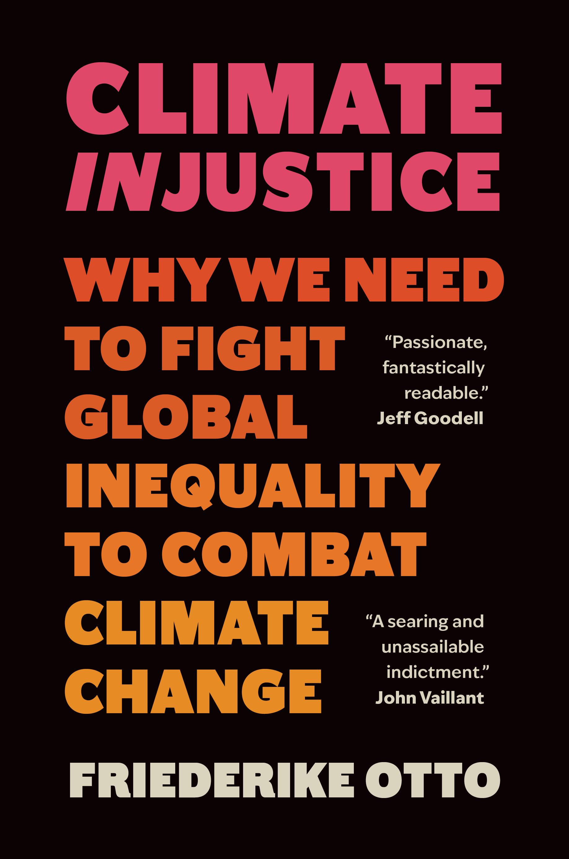 Vorderes Coverbild Climate Injustice