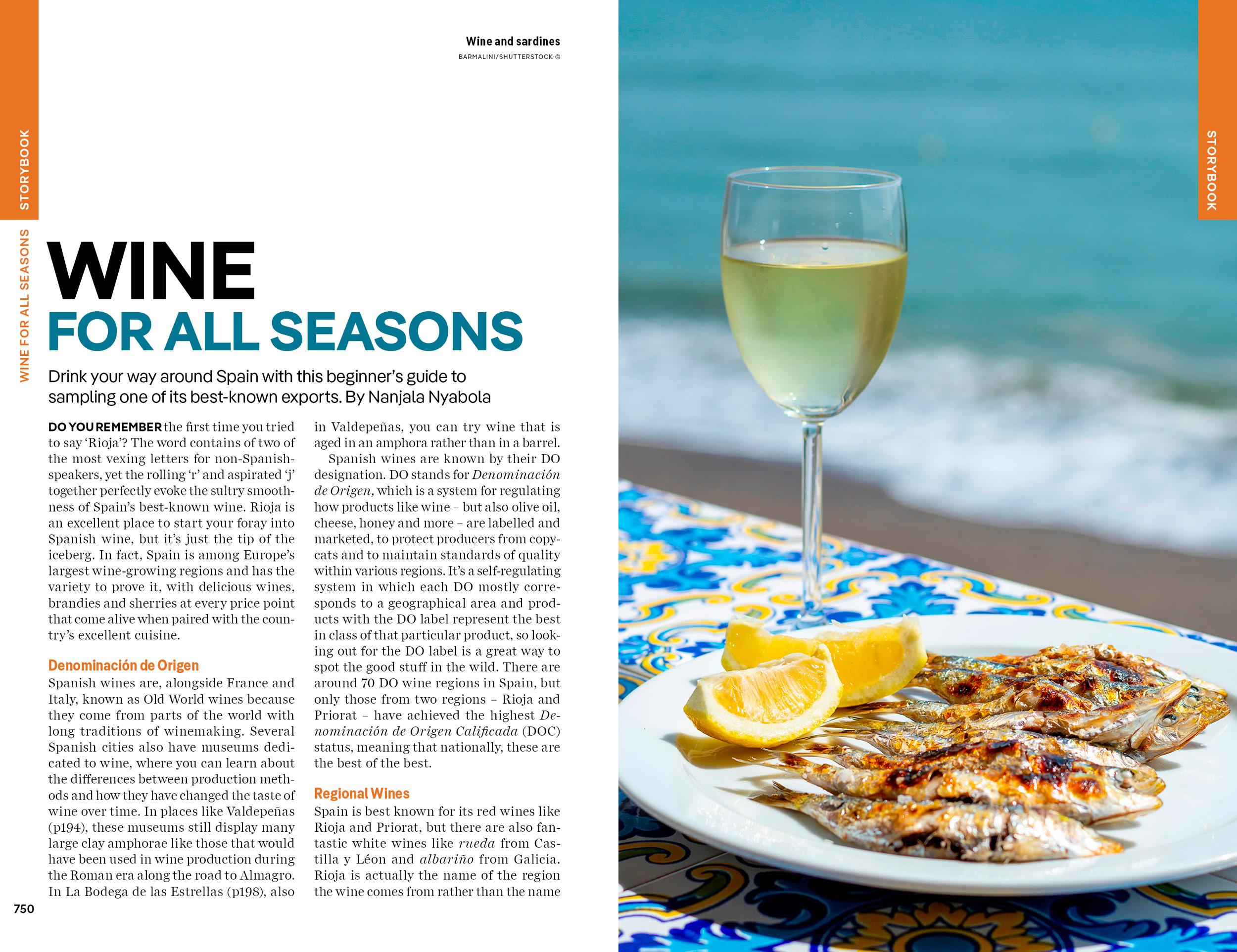 Beispielinhalt (Bild) Lonely Planet Spain