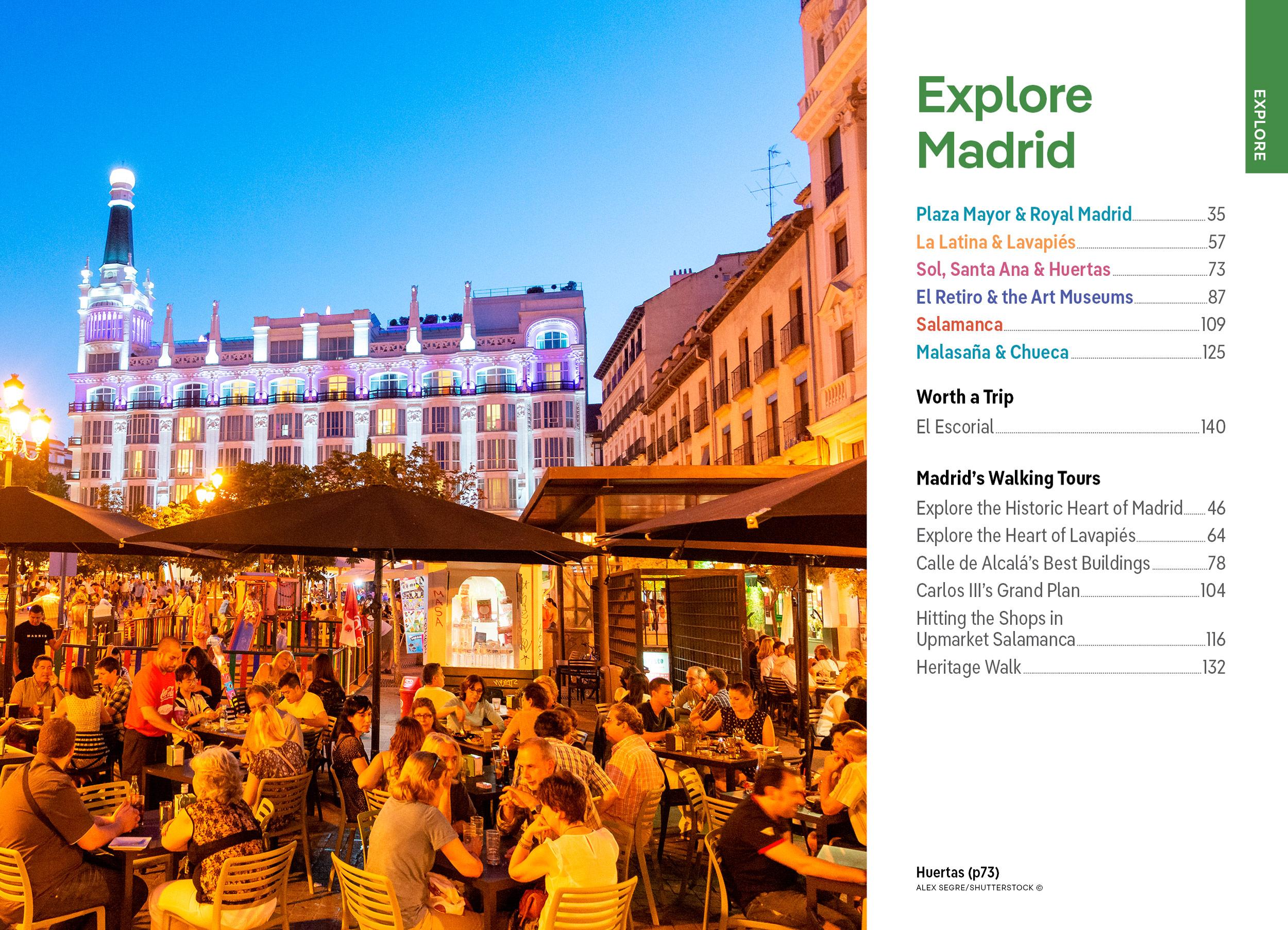 Beispielinhalt (Bild) Lonely Planet Pocket Madrid