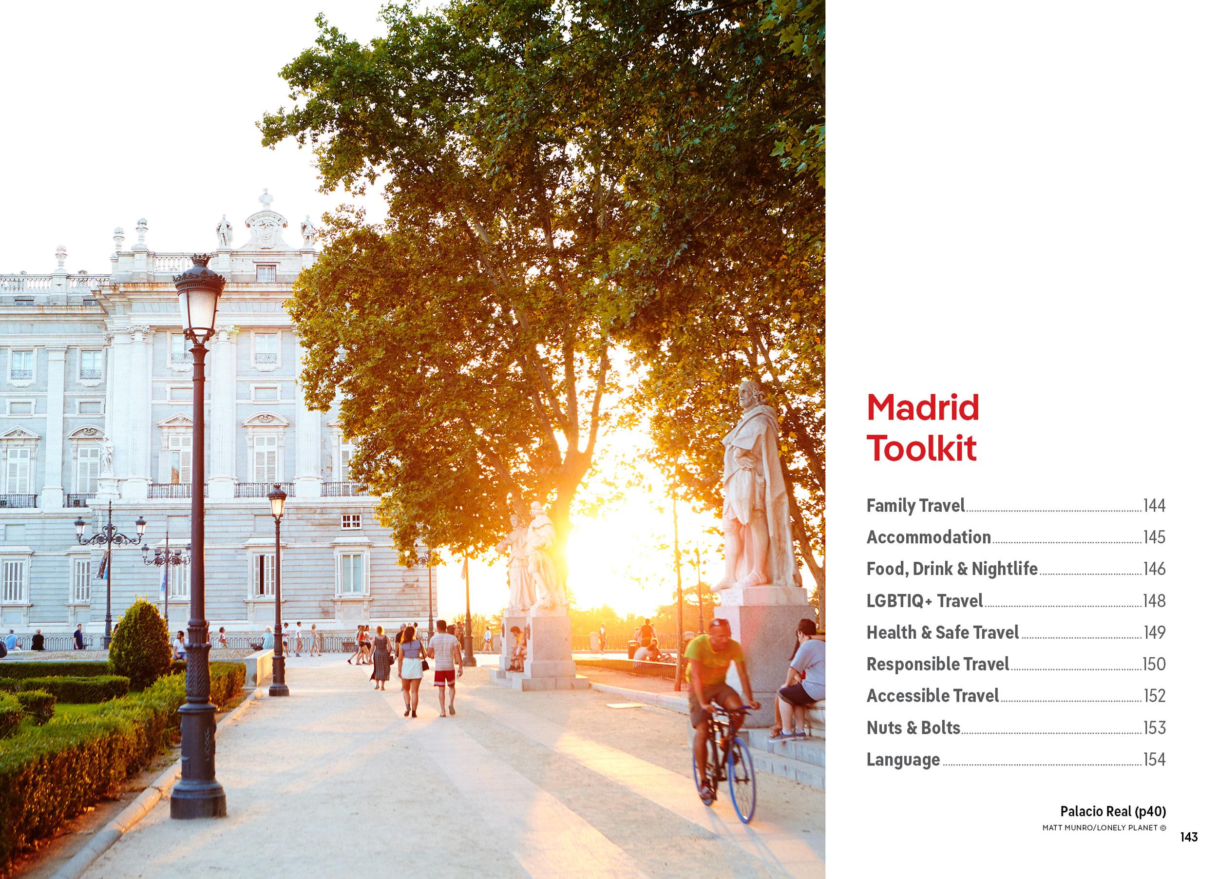 Beispielinhalt (Bild) Lonely Planet Pocket Madrid