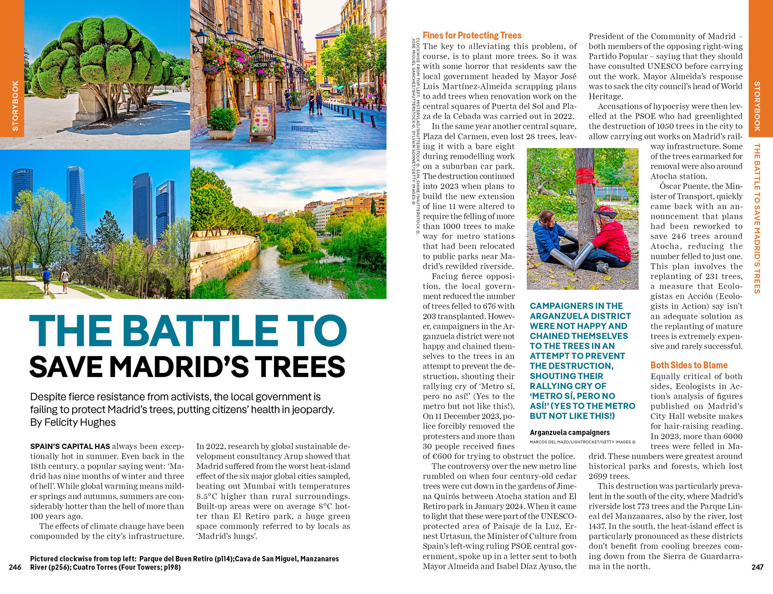Beispielinhalt (Bild) Lonely Planet Madrid