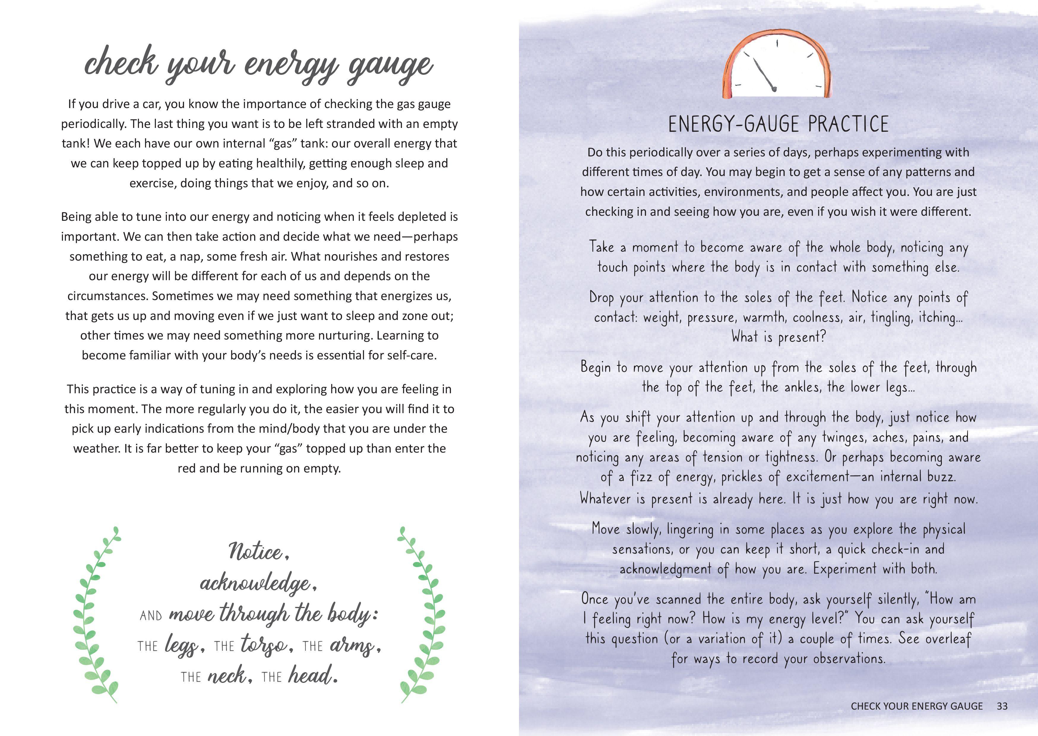 Beispielinhalt (Bild) Your Mindfulness Journey