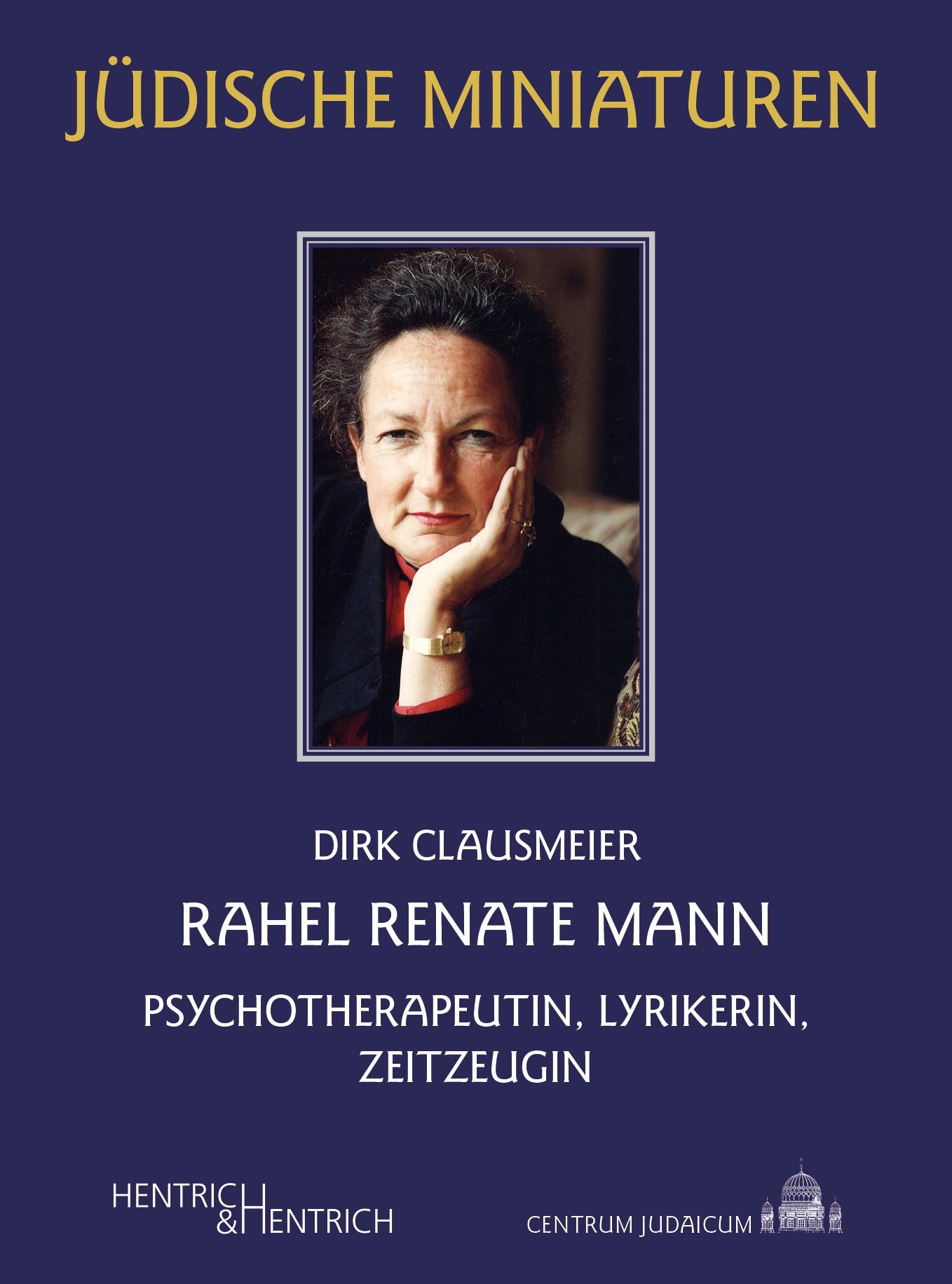 Vorderes Coverbild Rahel Renate Mann