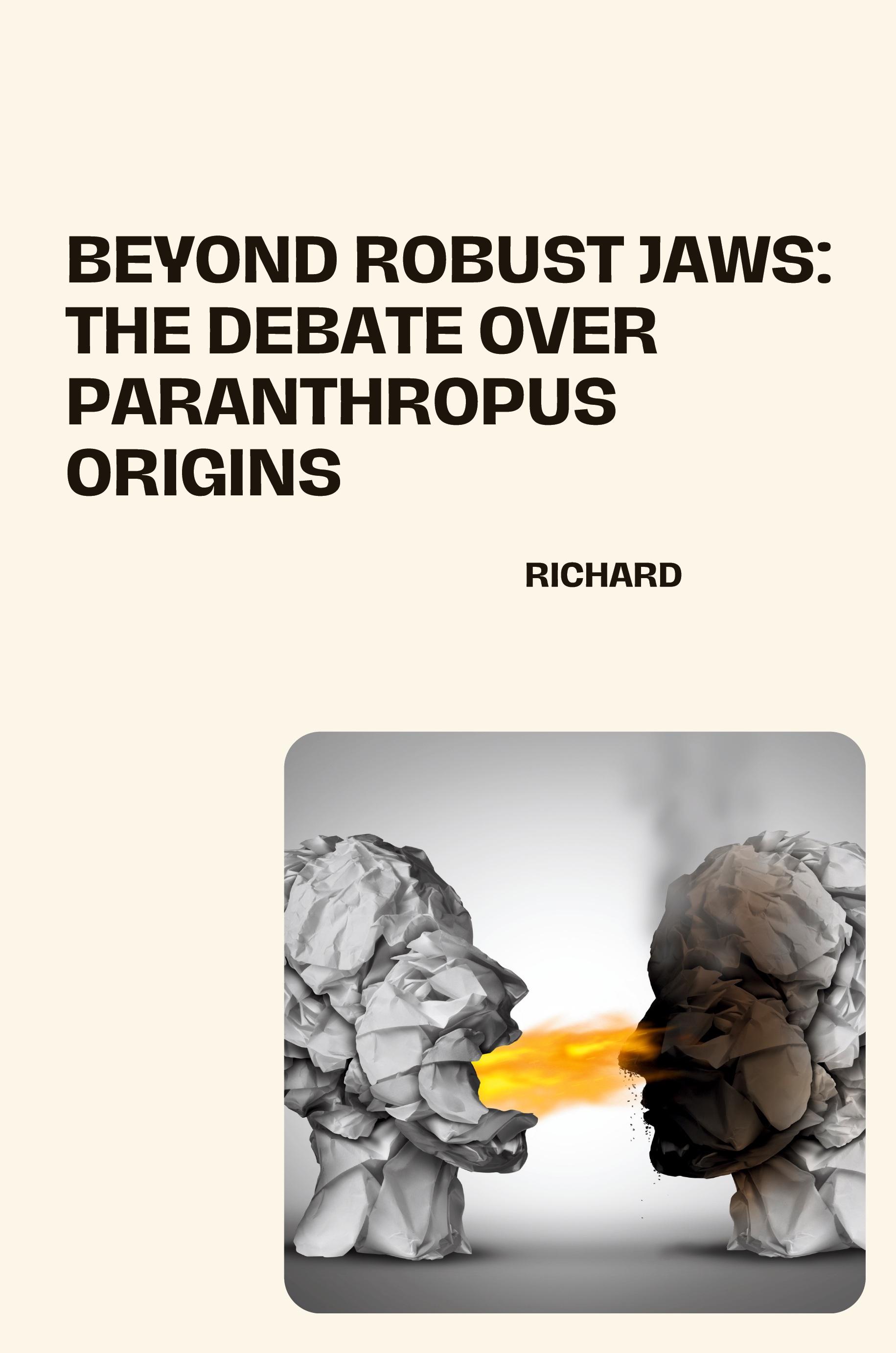 Vorderes Coverbild Beyond Robust Jaws: The Debate over Paranthropus Origins