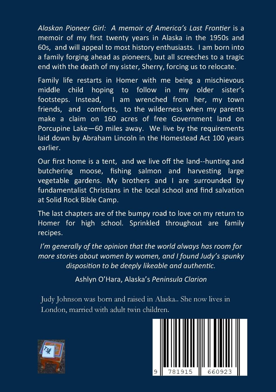 Rückseitencover Alaskan Pioneer Girl