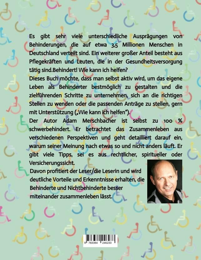 Rückseitencover Behindert! "Wie kann ich helfen"?