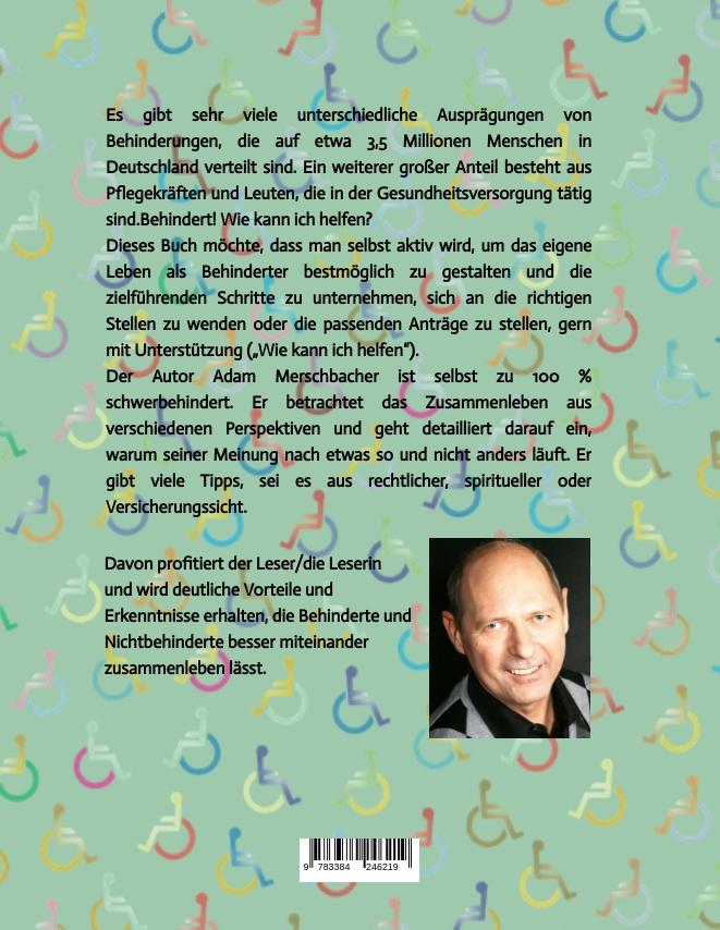 Rückseitencover Behindert! "Wie kann ich helfen"?