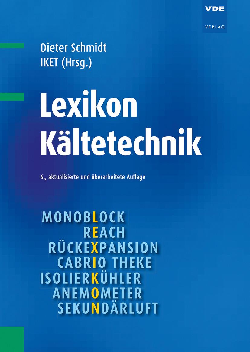 Beispielinhalt (Bild) Lexikon Kältetechnik