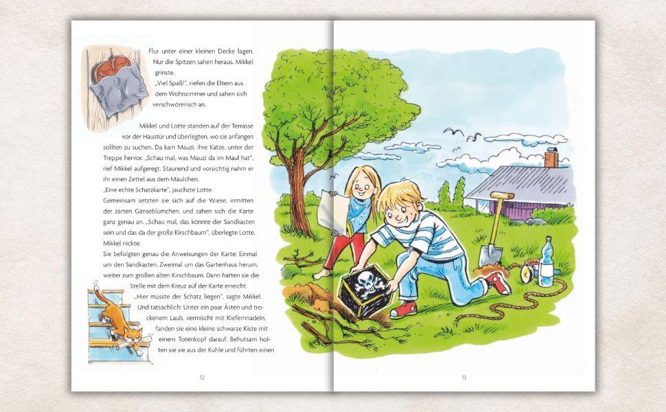 Beispielinhalt (Bild) Mikkel und das geheime Leben der Nisse - Ein Jahr voller Abenteuer in Dänemark