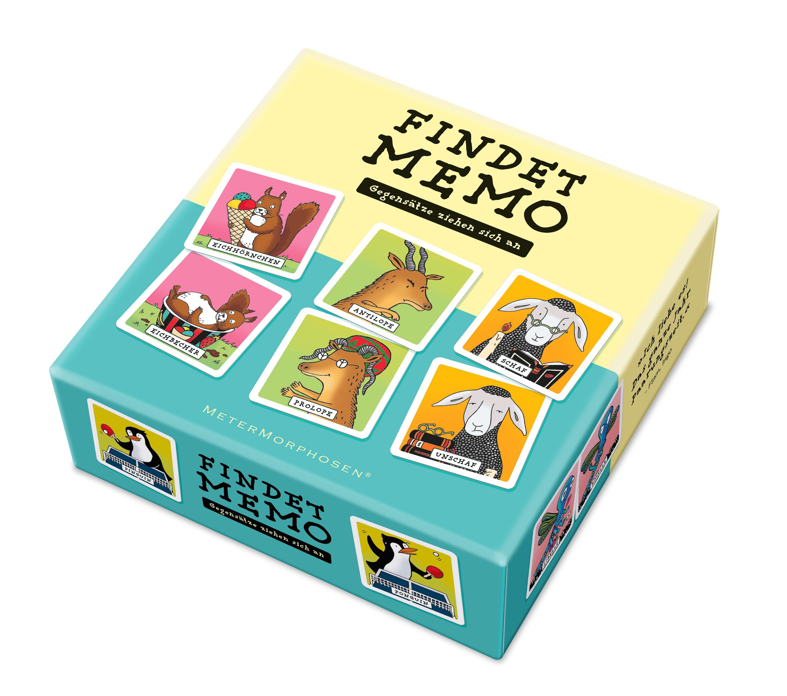 Vorderes Coverbild Findet Memo. Gegensätze ziehen sich an