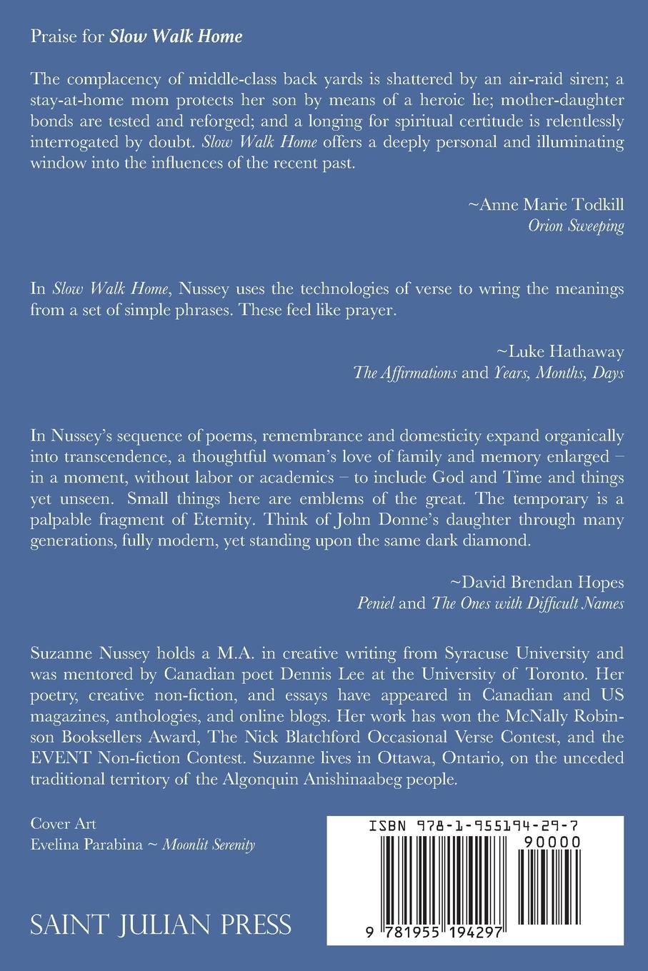 Rückseitencover Slow Walk Home