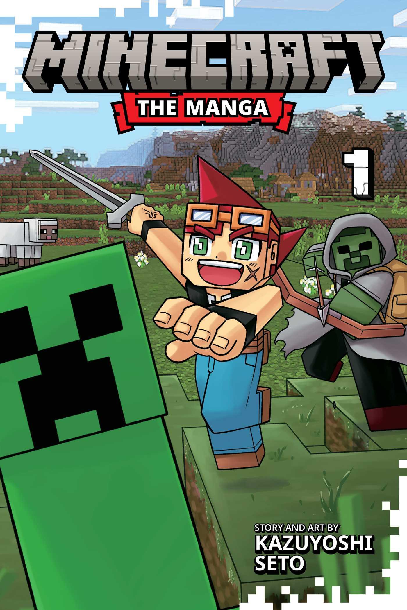 Vorderes Coverbild Minecraft: The Manga, Vol. 1
