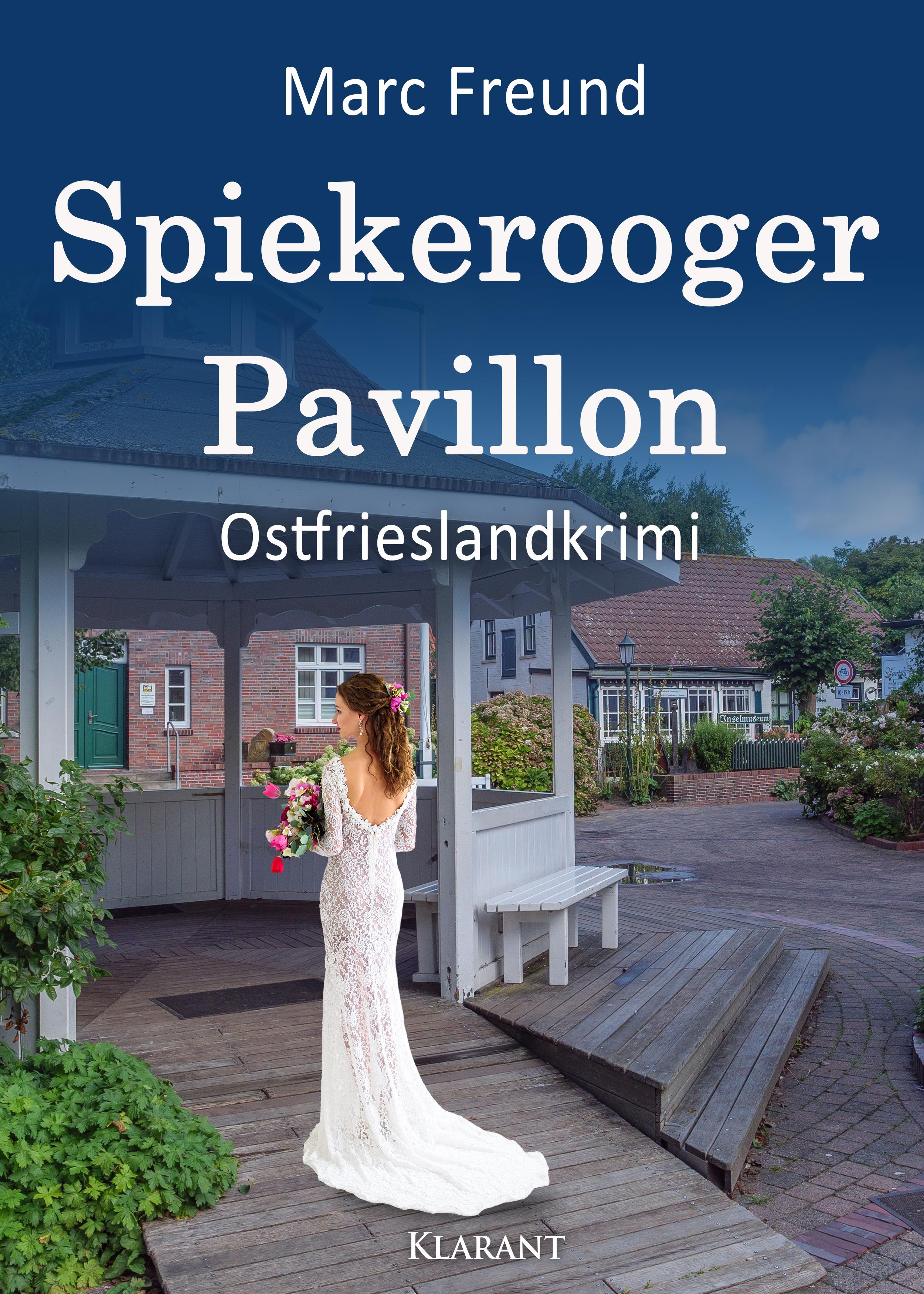 Vorderes Coverbild Spiekerooger Pavillon. Ostfrieslandkrimi