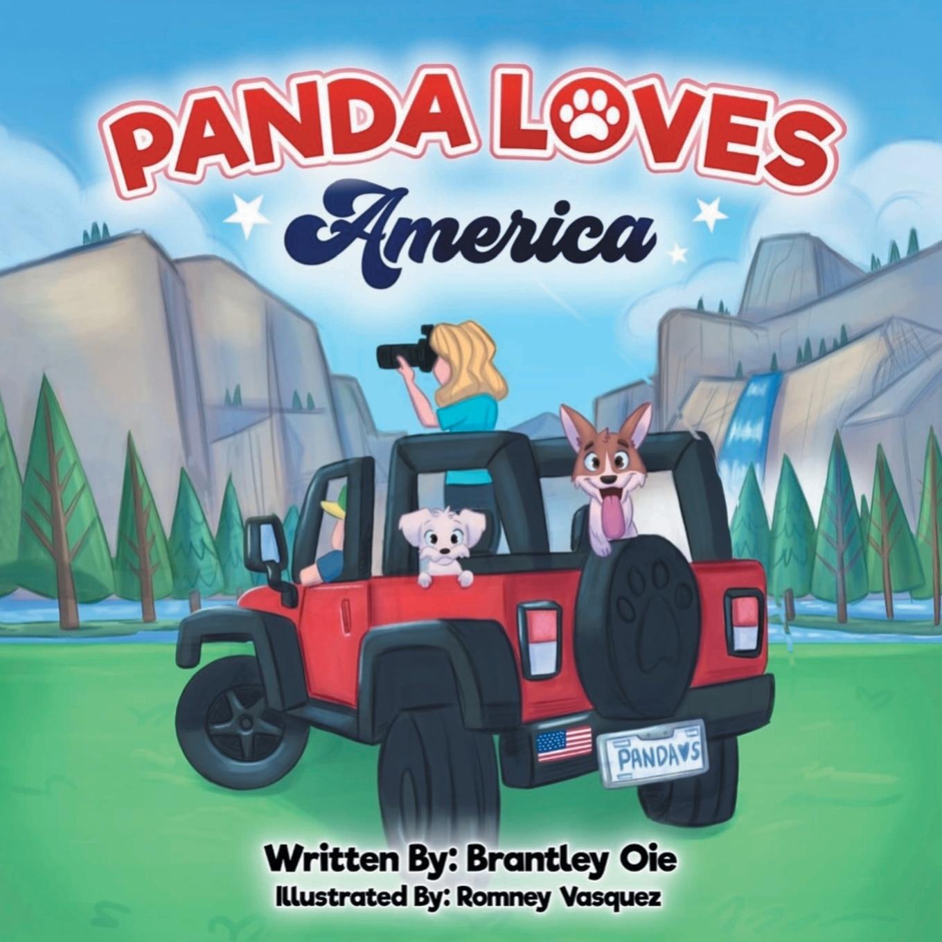 Vorderes Coverbild Panda Loves America