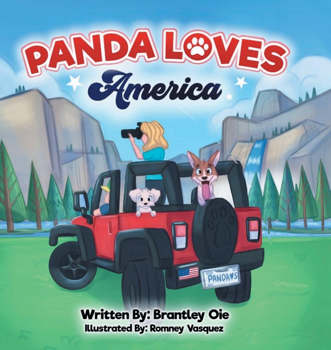 Vorderes Coverbild Panda Loves America