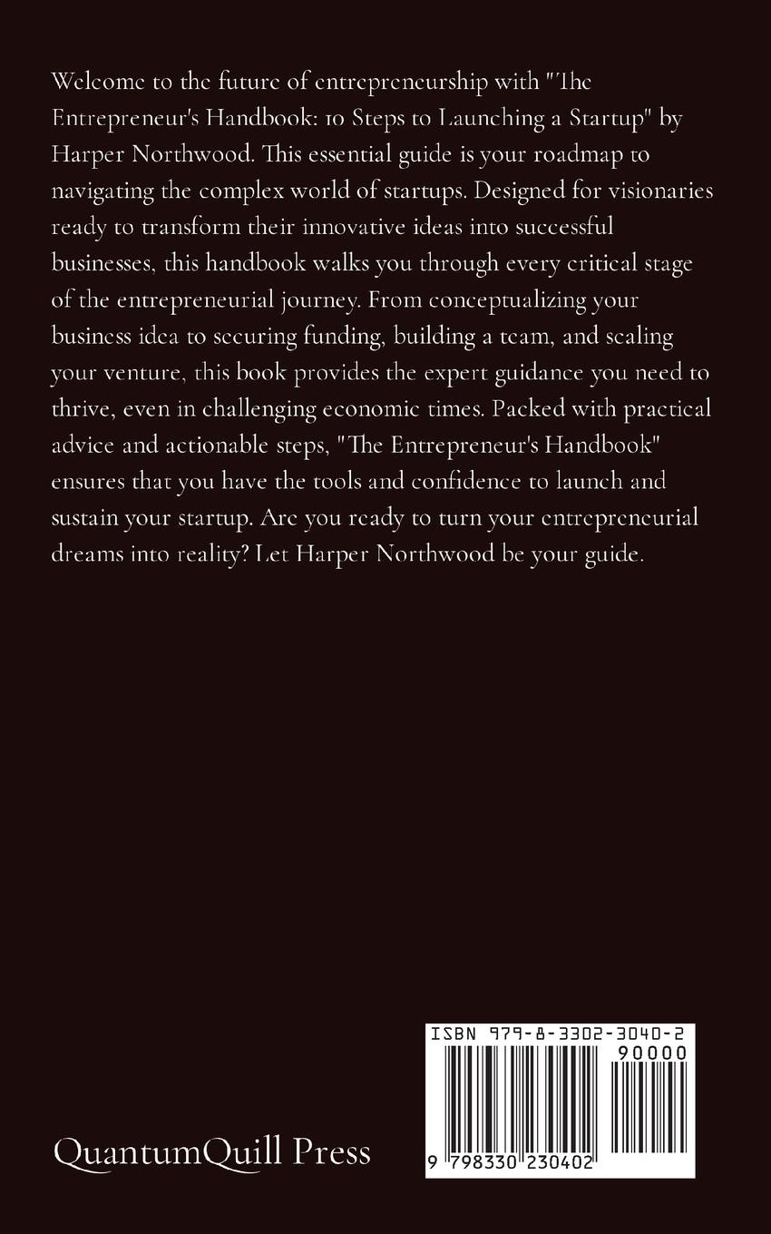 Rückseitencover The Entrepreneurs Handbook