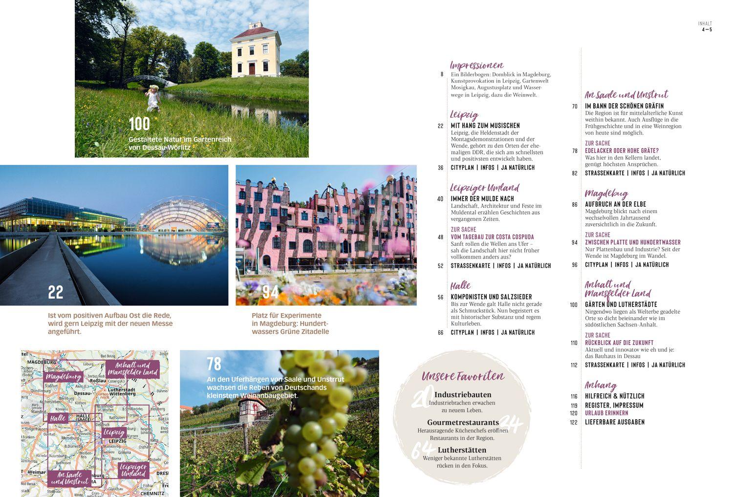 Beispielinhalt (Bild) DUMONT Bildatlas Leipzig, Halle