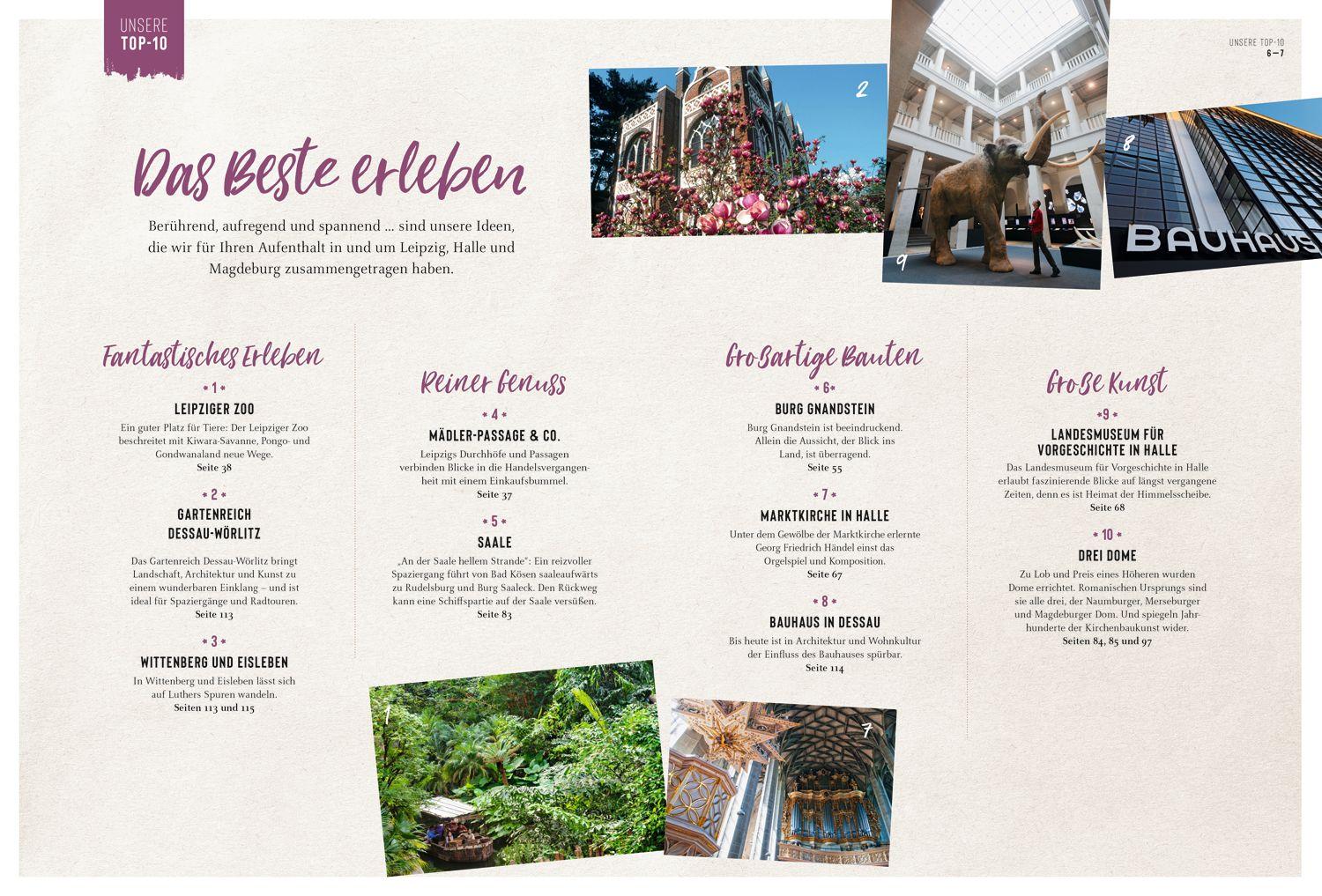Beispielinhalt (Bild) DUMONT Bildatlas Leipzig, Halle