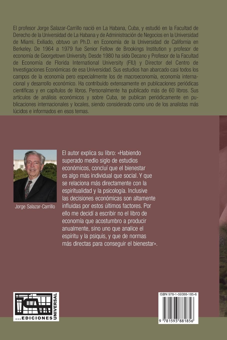 Rückseitencover LA PSICOLOGÍA DEL BIENESTAR