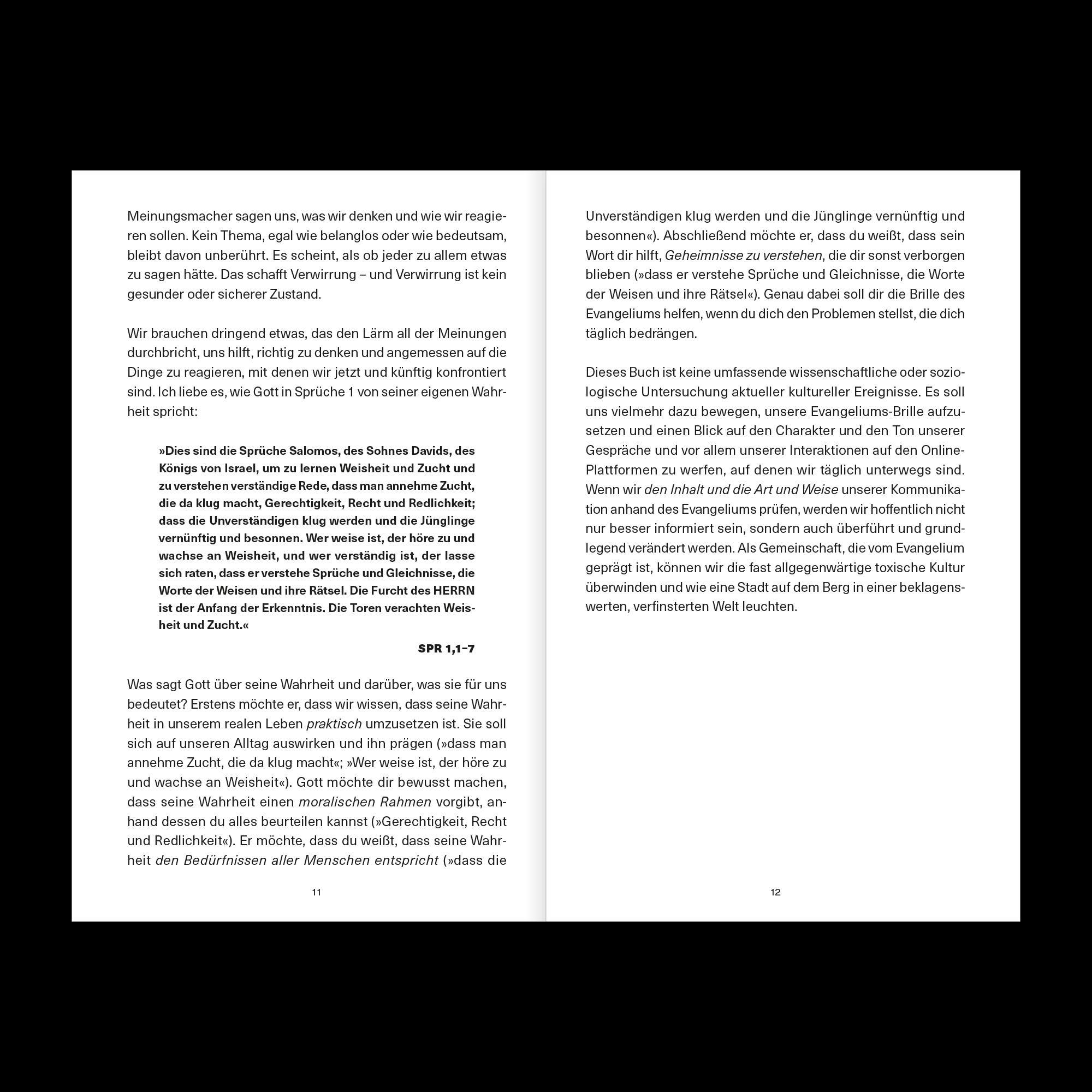 Beispielinhalt (Bild) Reaktivität überwinden