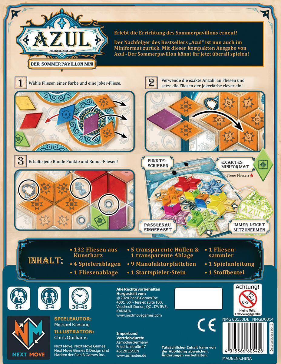 Beispielinhalt (Bild) Azul: Der Sommerpavillon Mini