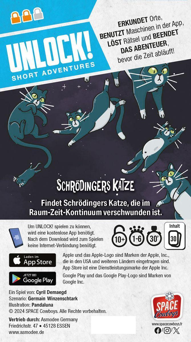 Beispielinhalt (Bild) Unlock! Short Adventures: Schrödingers Katze