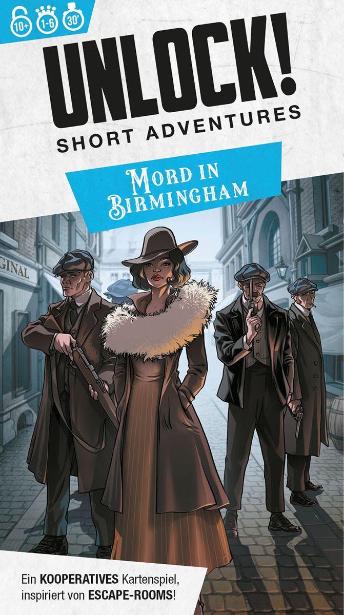Vorderes Coverbild Unlock! Short Adventures: Mord in Birmingham