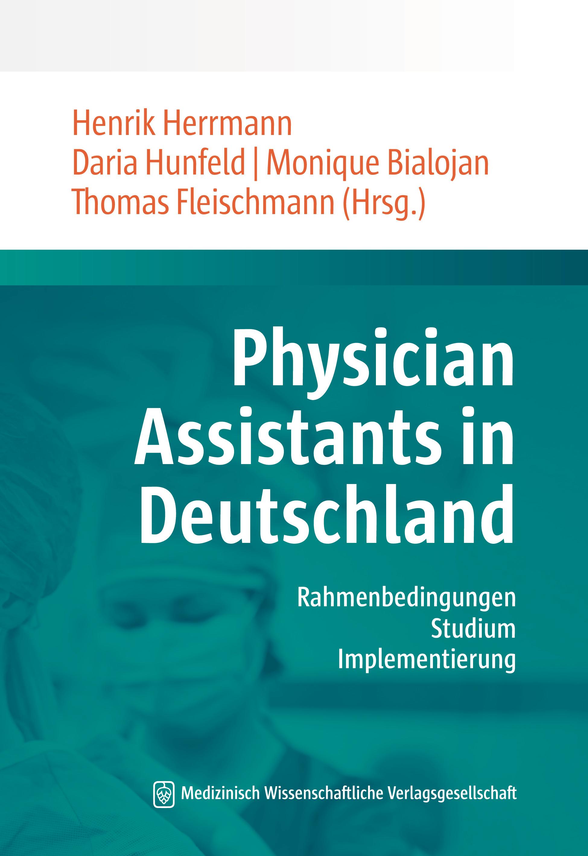 Vorderes Coverbild Physician Assistants in Deutschland
