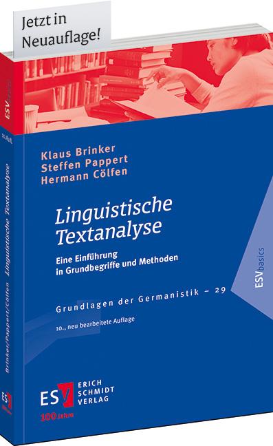 Vorderes Coverbild Linguistische Textanalyse
