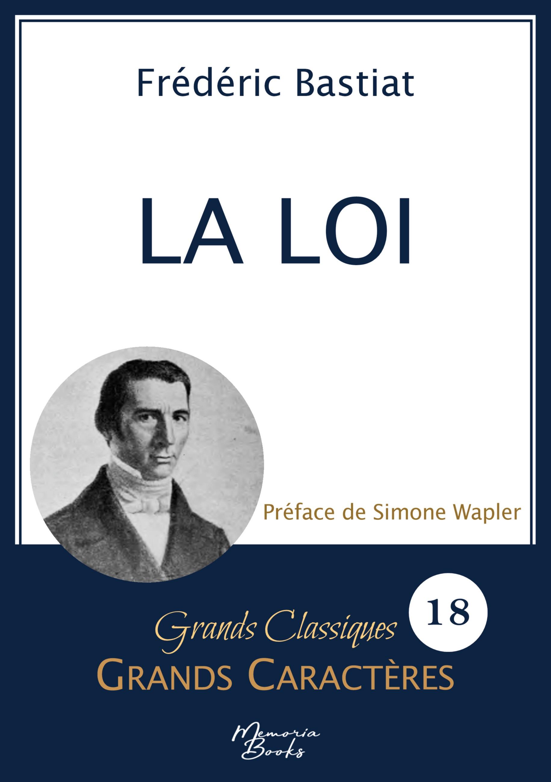 Vorderes Coverbild La Loi en grands caractères
