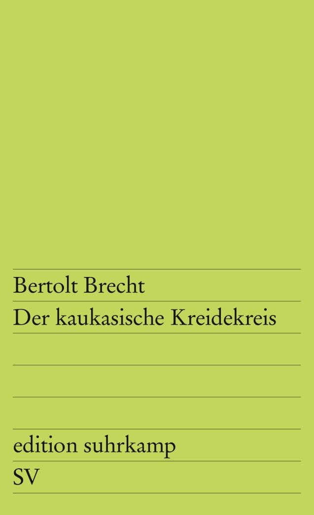 Vorderes Coverbild Der kaukasische Kreidekreis