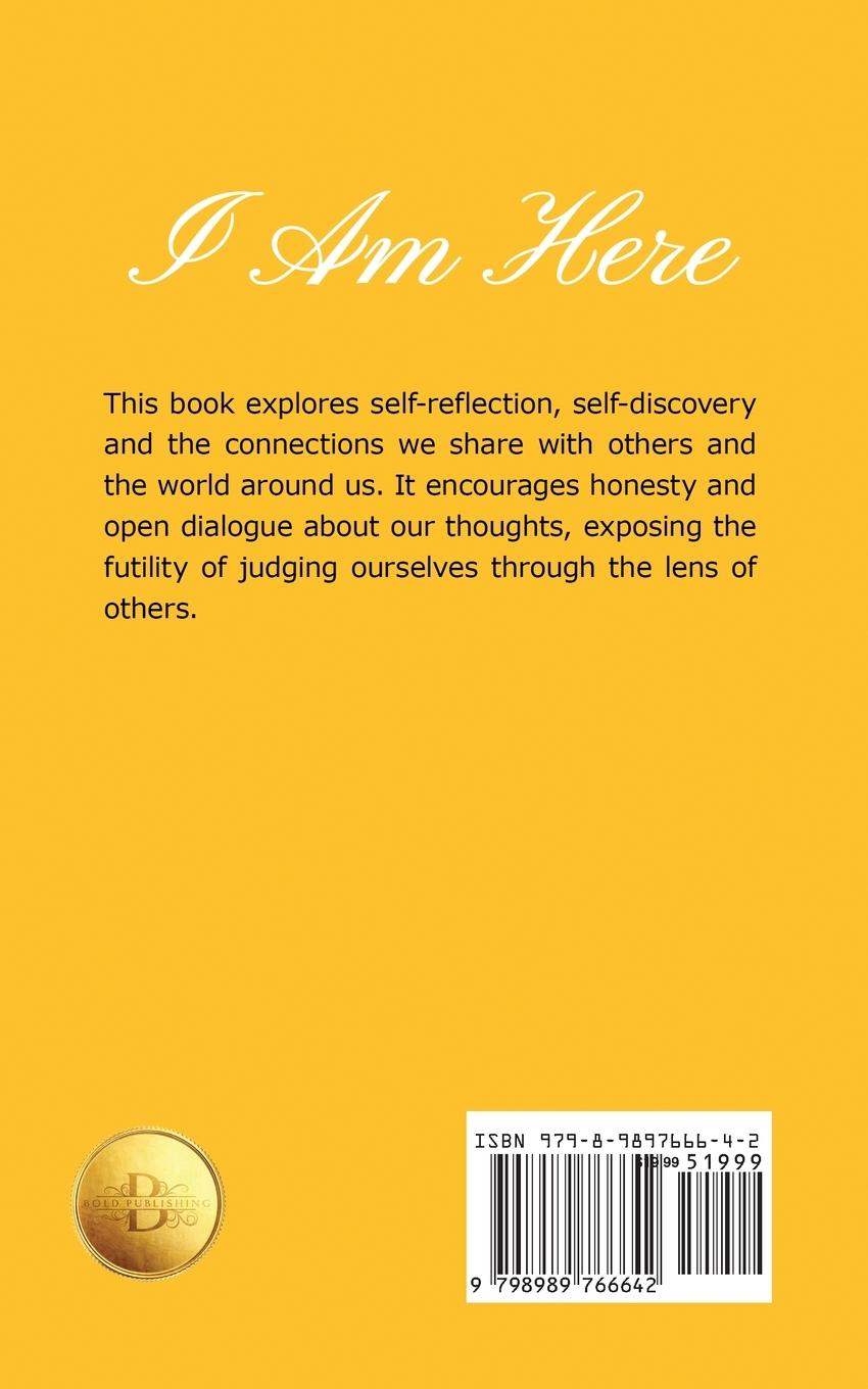 Rückseitencover I Am Here