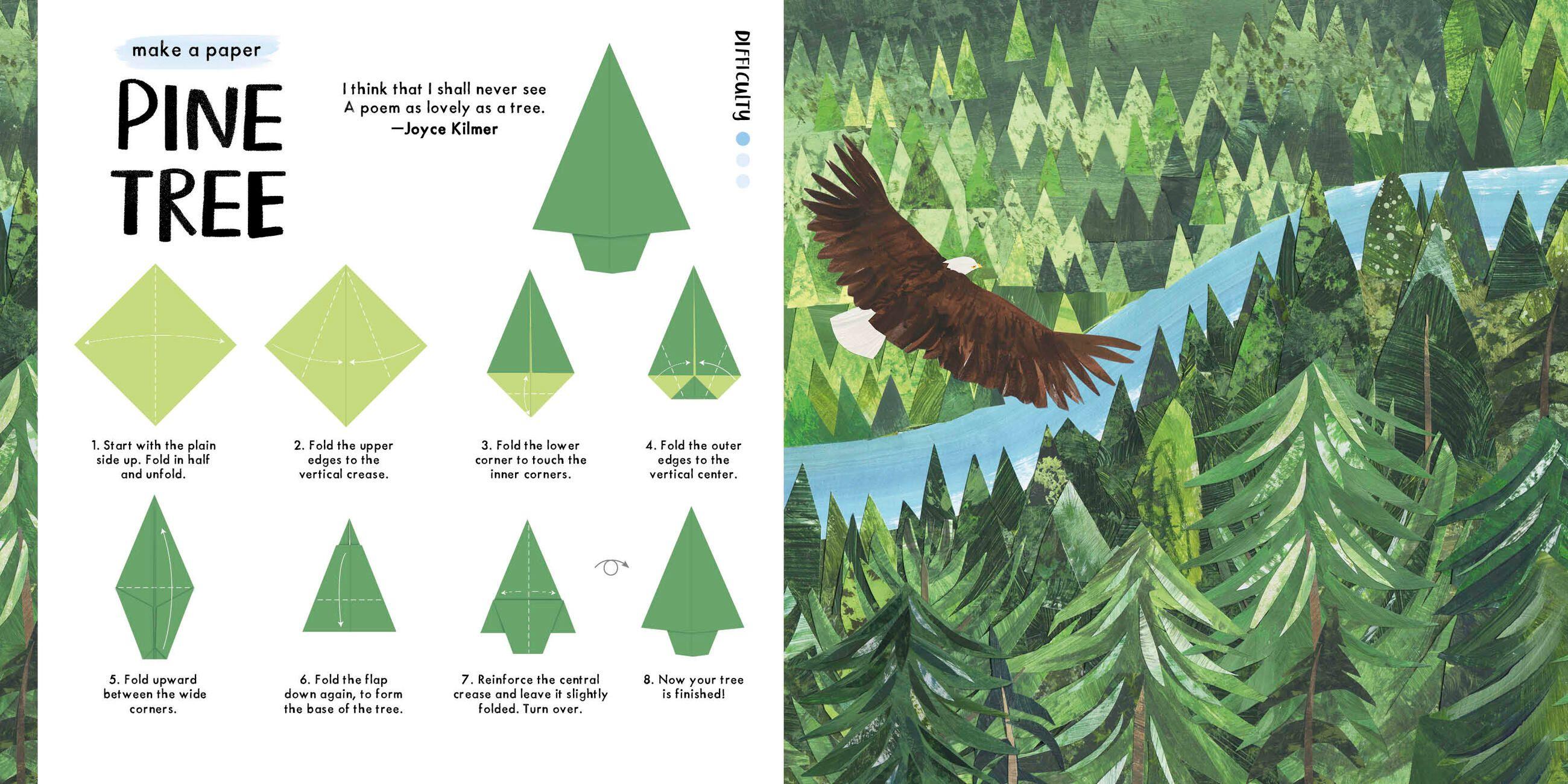 Beispielinhalt (Bild) Blossom Origami