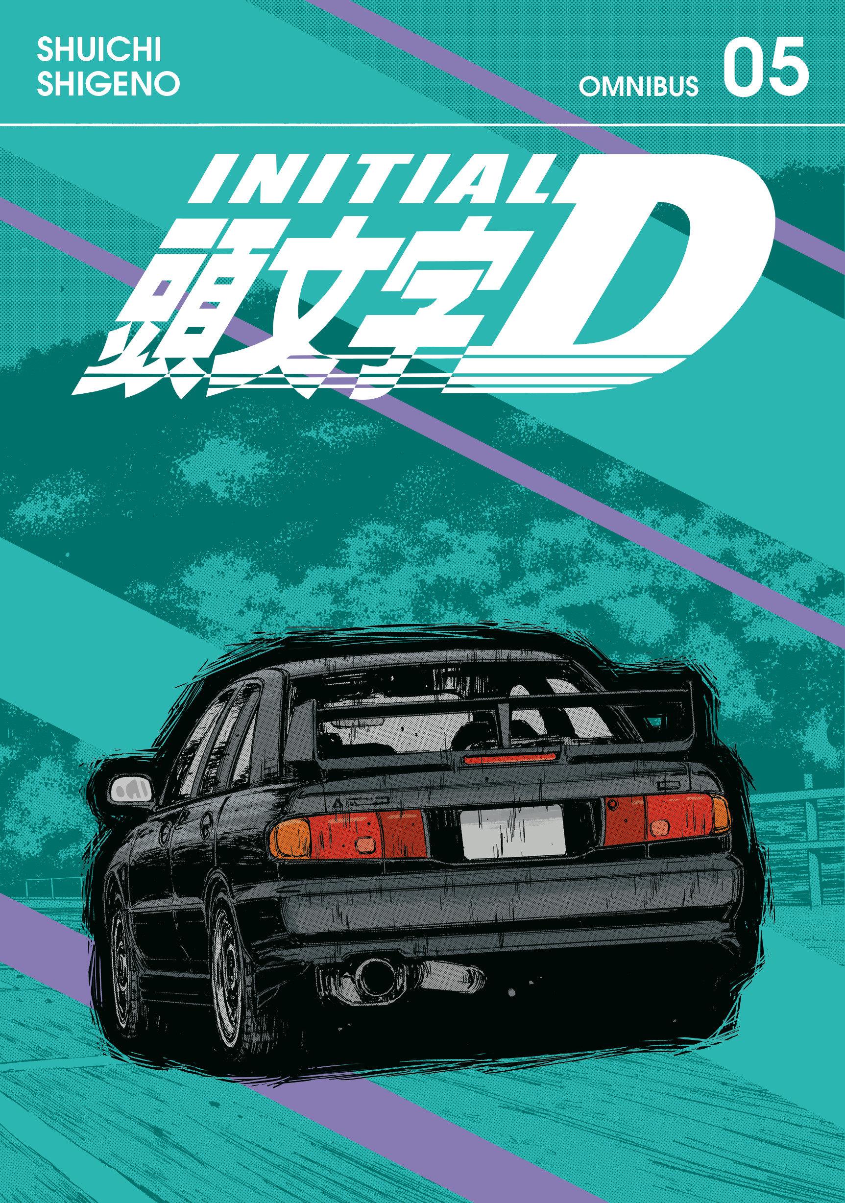Vorderes Coverbild Initial D Omnibus 5 (Vol. 9-10)